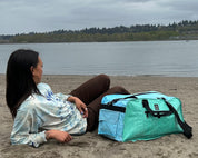 eco duffel travel weekender bag