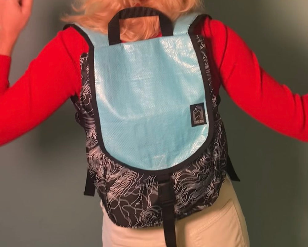 lightweight sustainable backpack