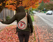 upcycled sling packs