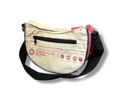 upcycled crossbody bag
