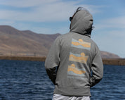 Phases Unisex Zip Hood Grey