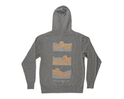 Phases Unisex Zip Hood Grey