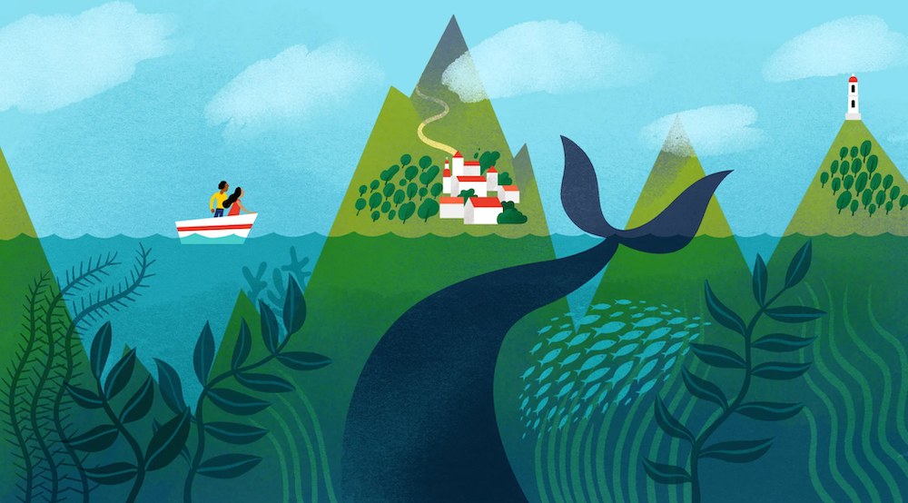 eco travel scene