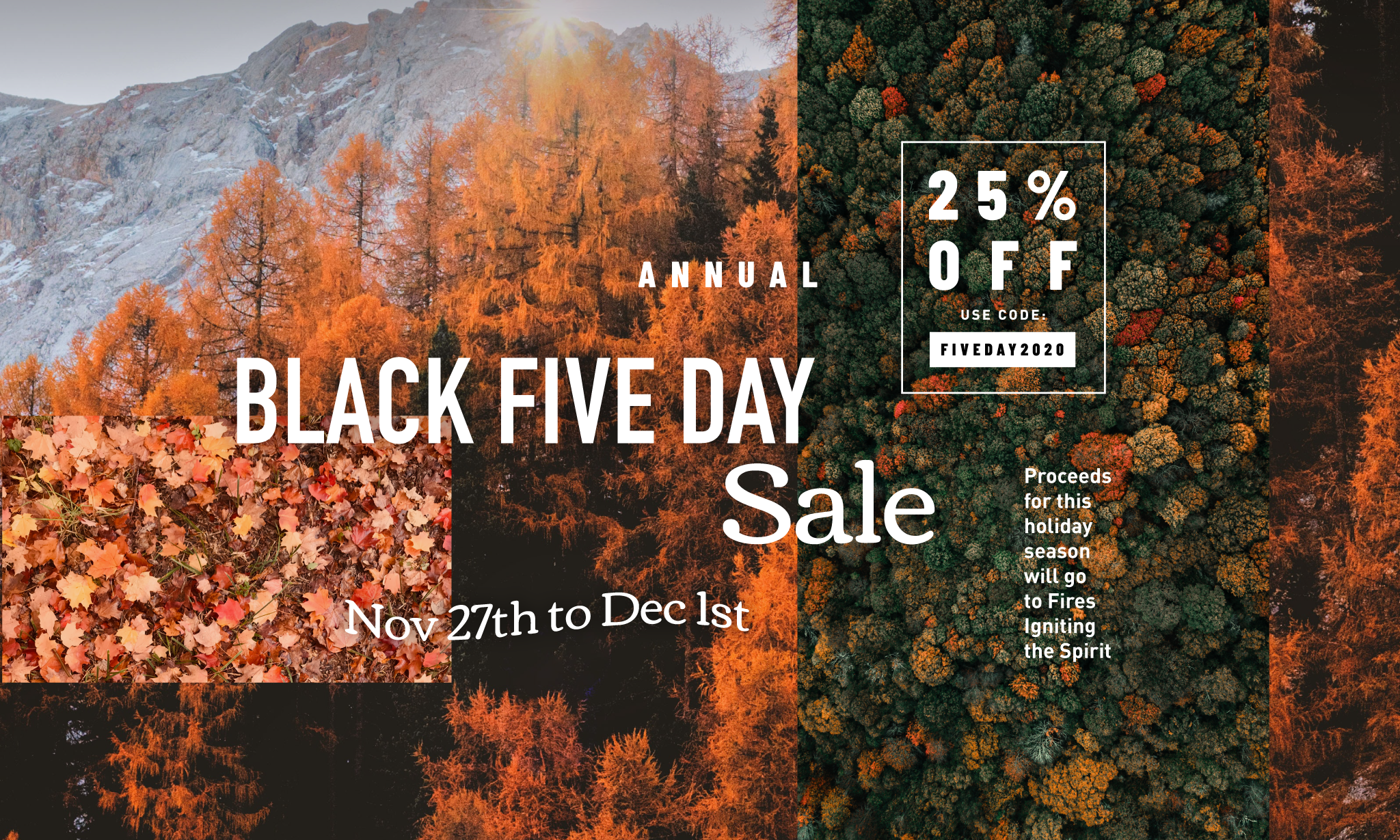 Black Five Day Sale