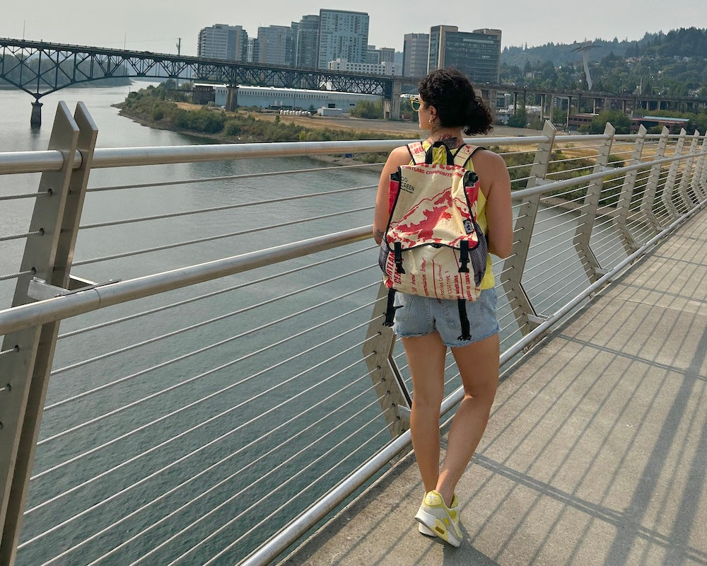 colorful travel backpacks