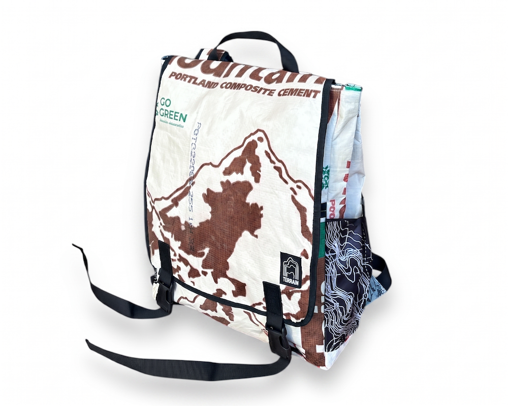 lightweight sustainable backpack with laptop compartment
