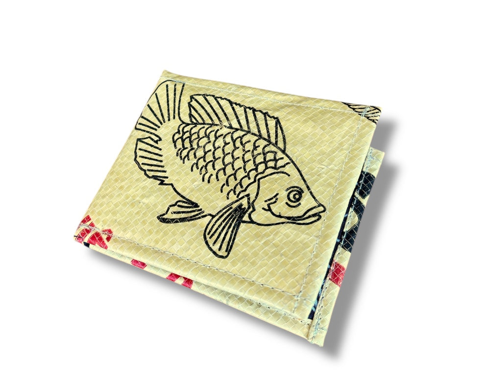sustainable bi fold wallet