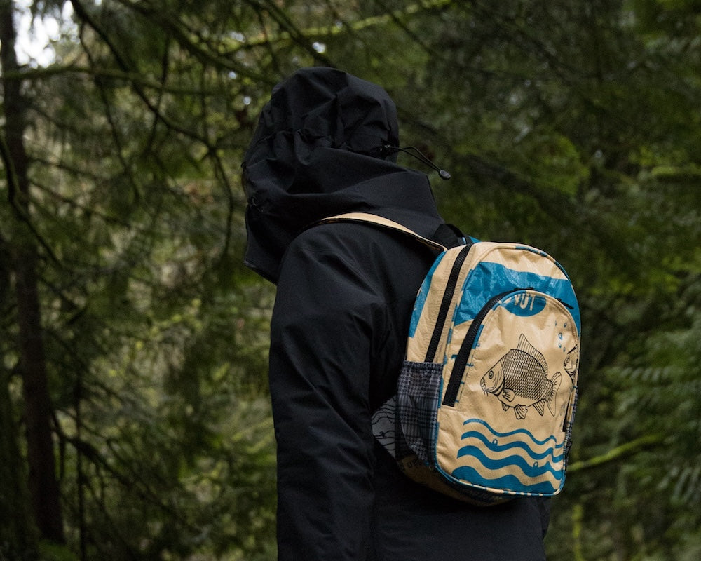 sustainable hiking backpack