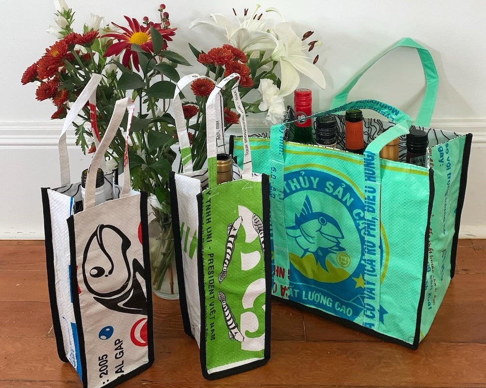 eco wine gift bag