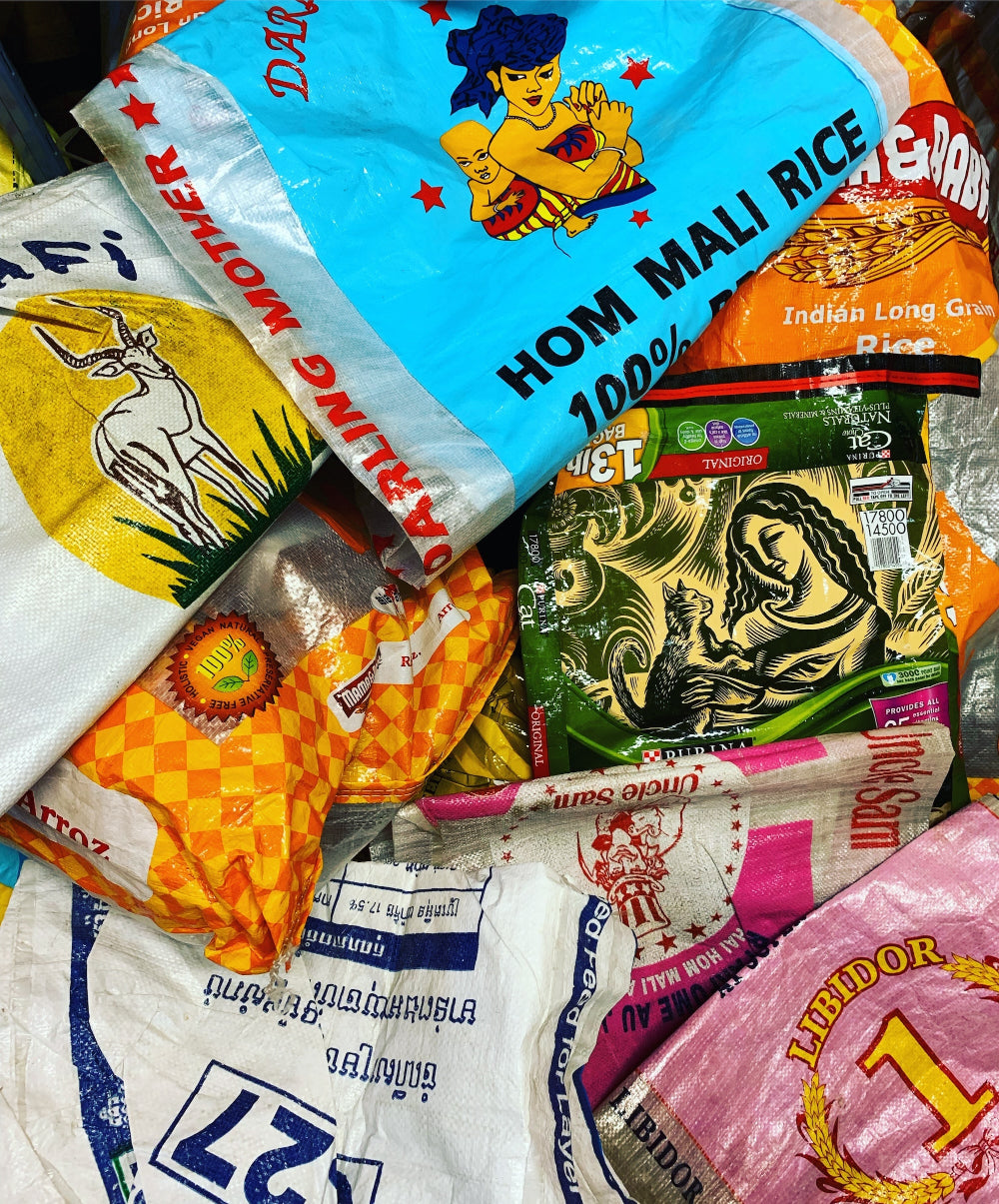 feed bags raw materials