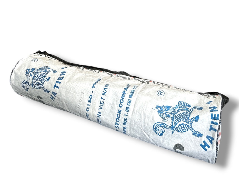 handmade eco-conscious yoga mat bag