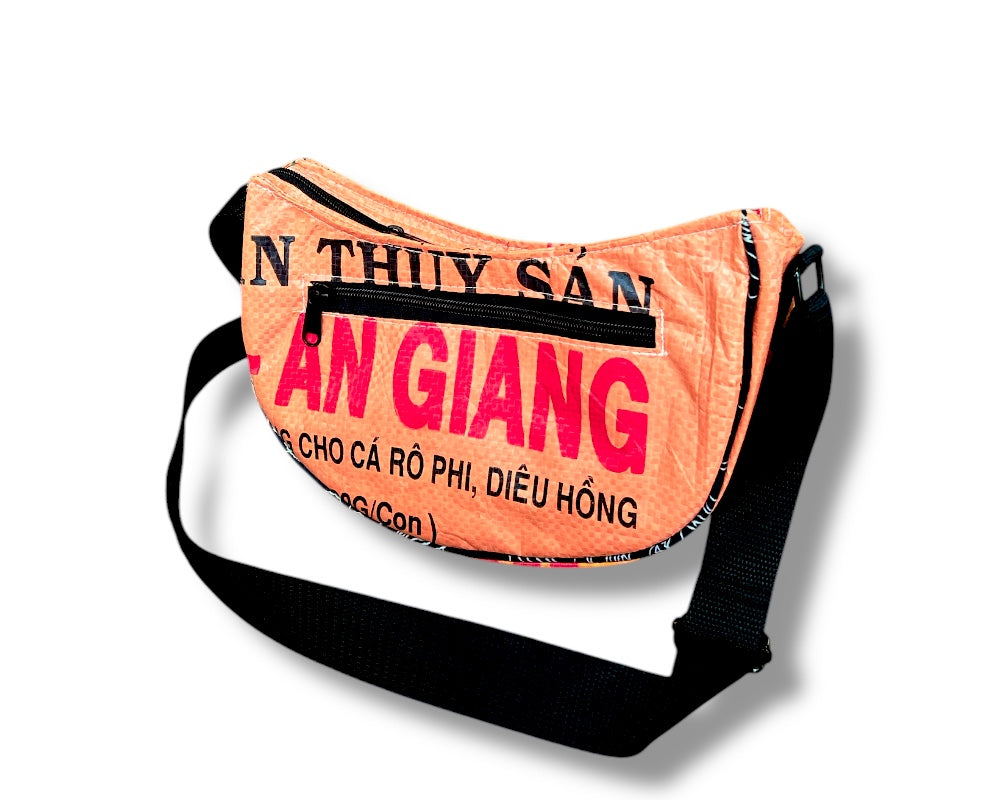 best sustainable ecofriendly crescent crossbody bag