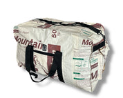 unique sustainable fashion duffel bag