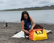 small eco duffle bag