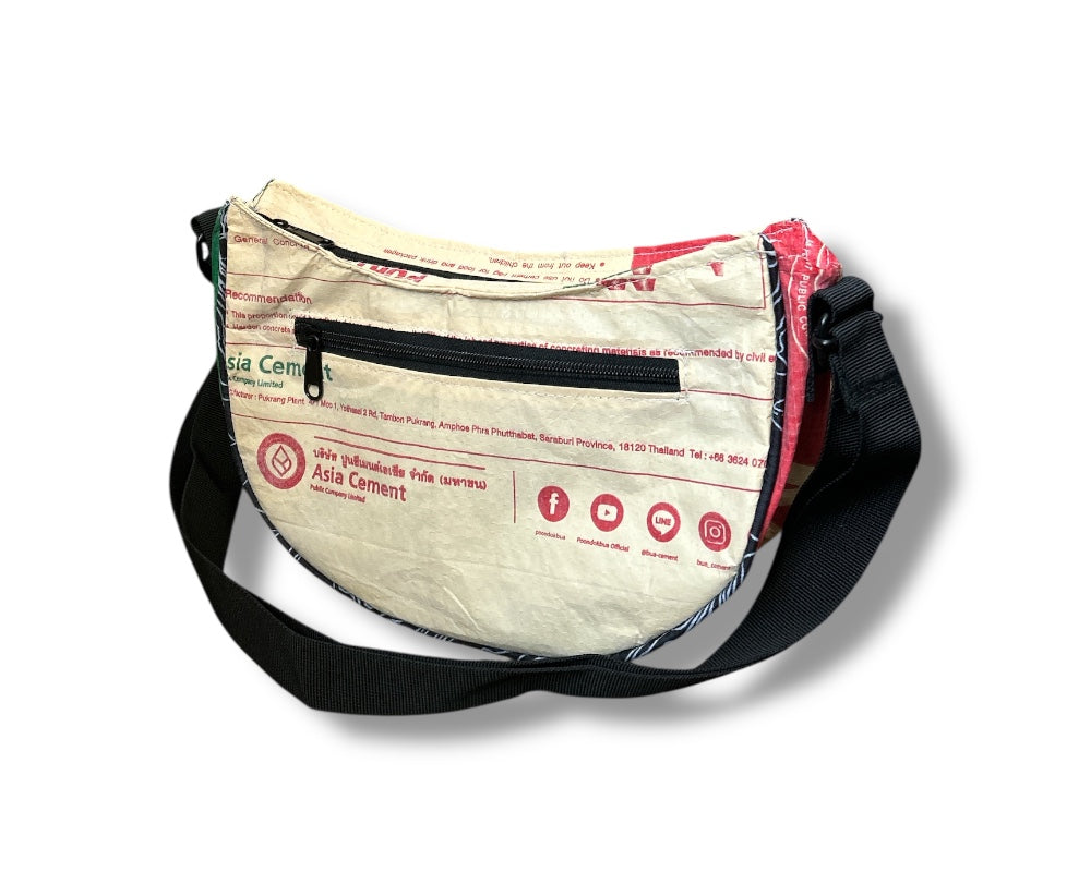 upcycled crossbody bag