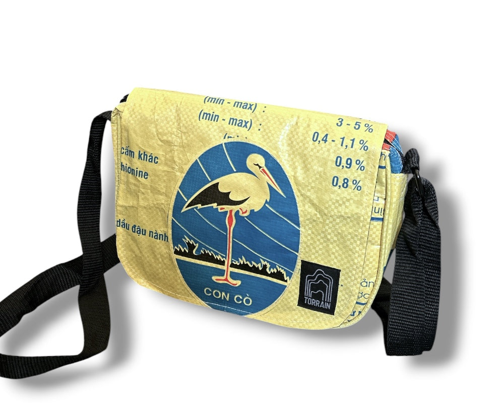 eco-friendly colorful crossbody bag