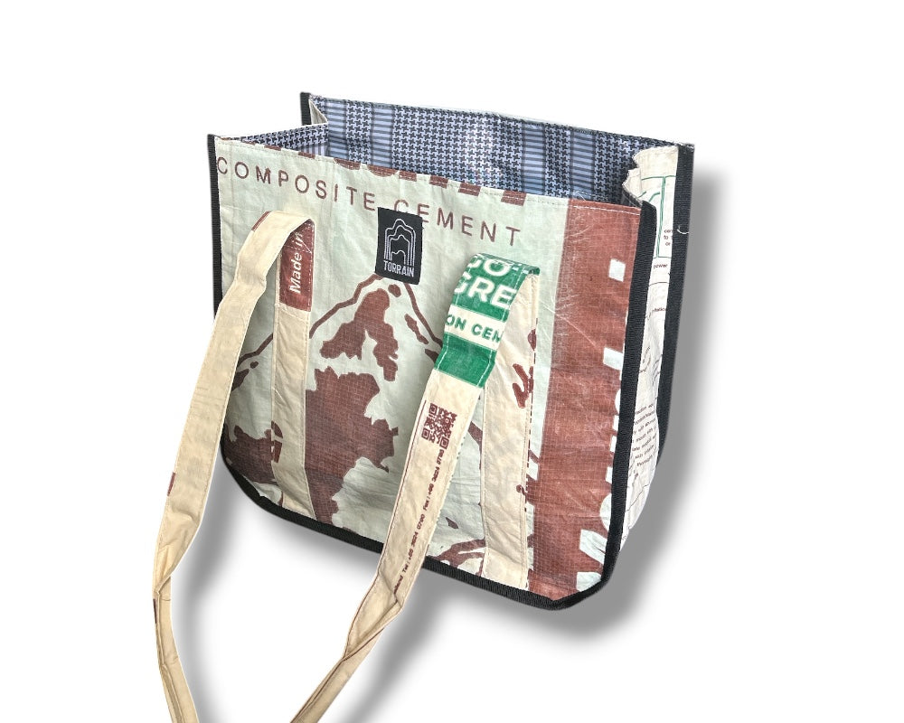 upcycled unique tote bag