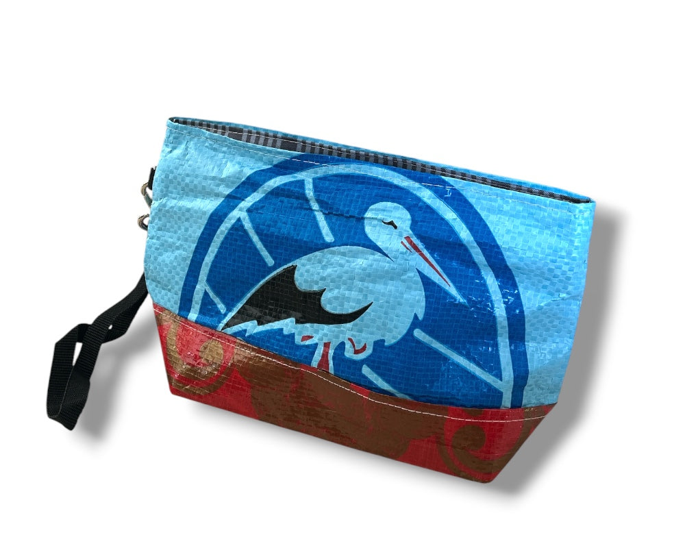 eco friendly upcycled clutch