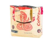 novelty print sustainable tote bag 