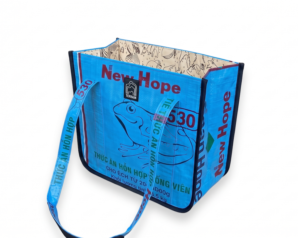 fun colorful sustainable tote bag