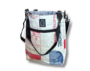 sustainable convertible tote handbag