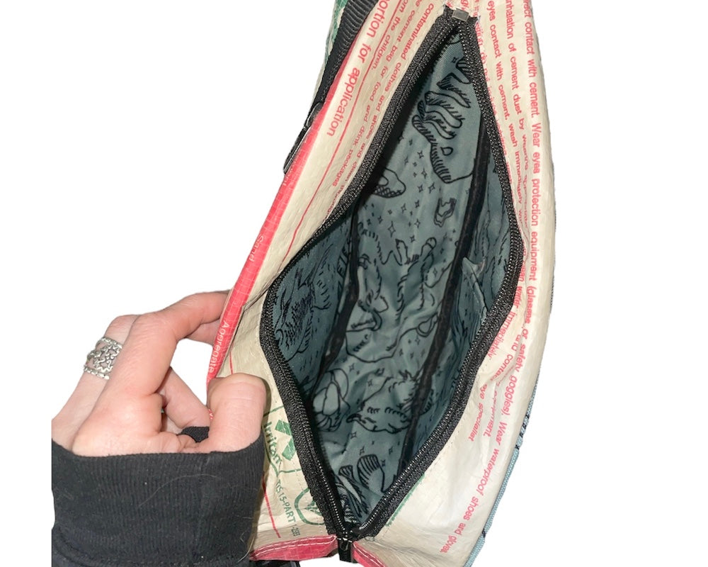 lightweight sustainable sling backpack