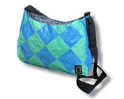 Sustainable large crescent bag
