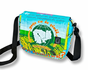 novelty print sustainable vegan purse