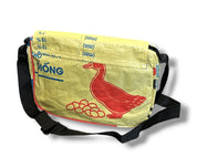 sustainable colorful fun crossbody bag