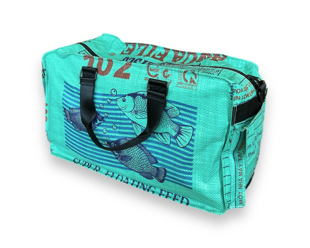 sustainable durable lightweight packable small travel duffel