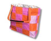 sustainable colorful dopamine dressing tote bag