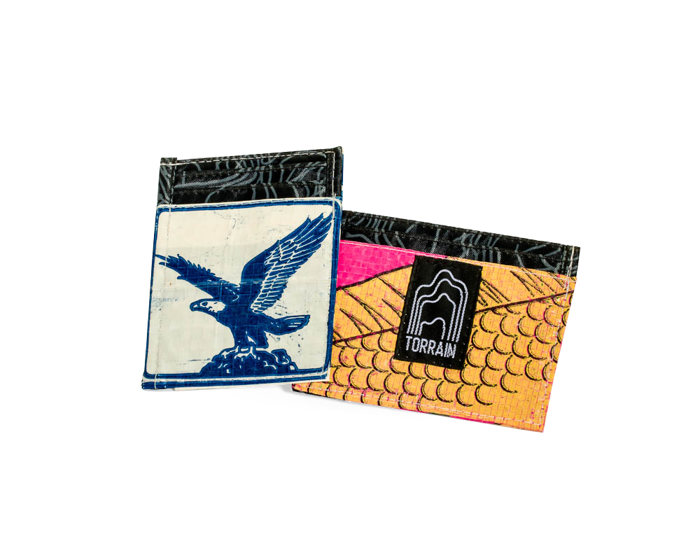 Torrain Recycled Wallets, Designed in Portland Oregon: Essential Card Pocket