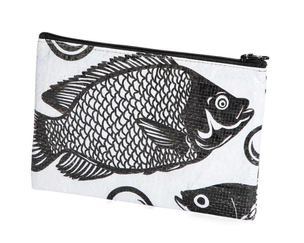 recycled cosmetic pouch
