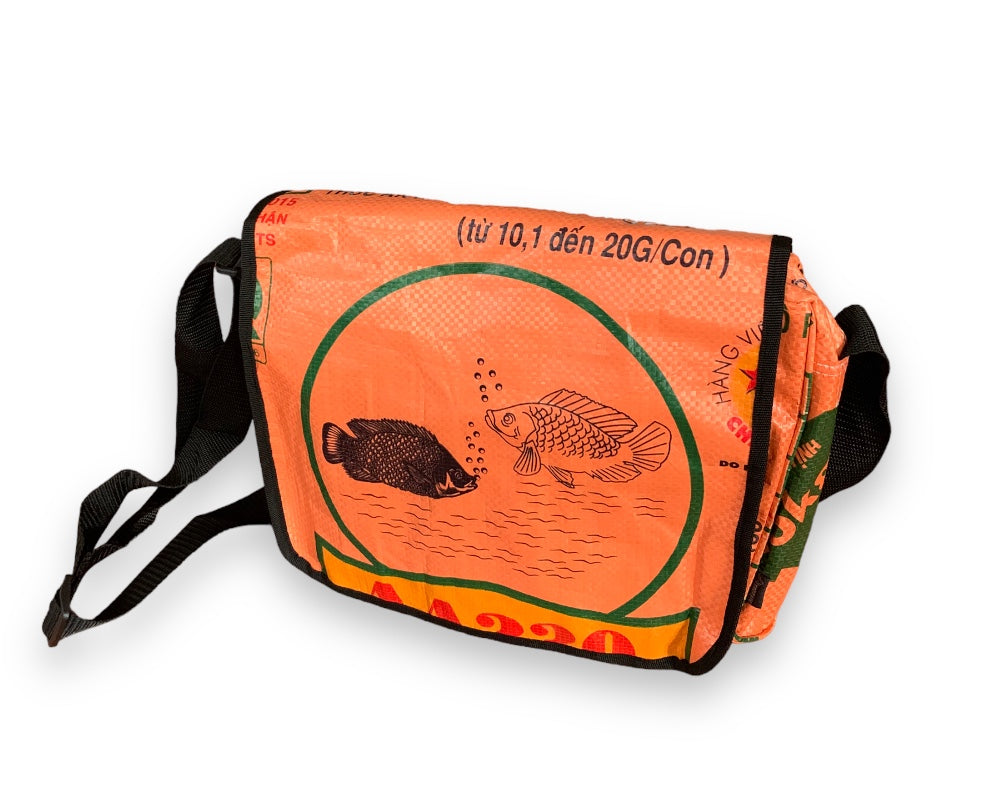 Fish and Forest Messenger Bag