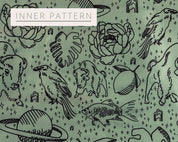 pattern design tote bag