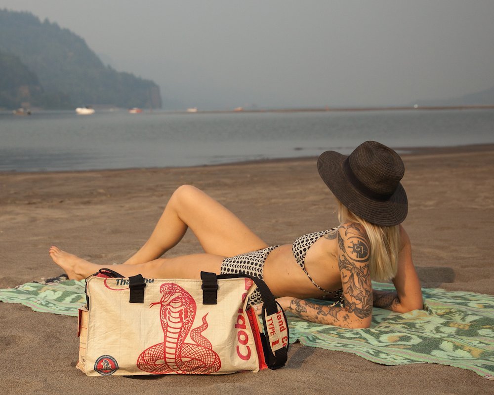 beach duffel bag