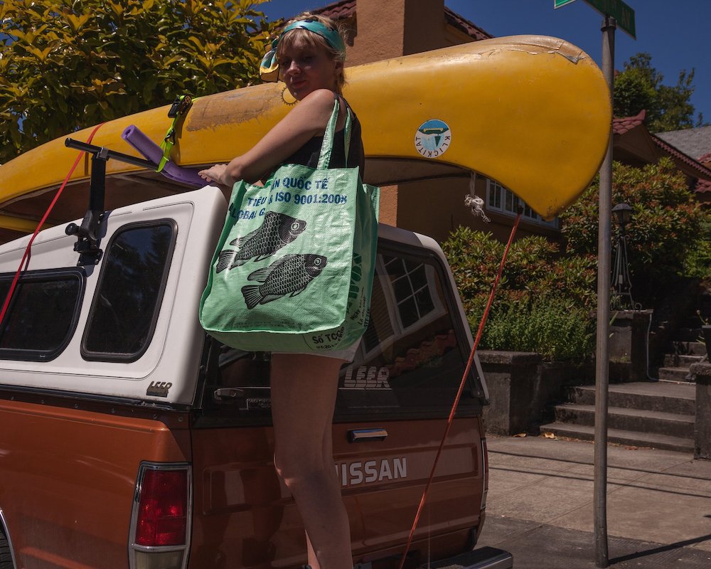 upcycled large totebags