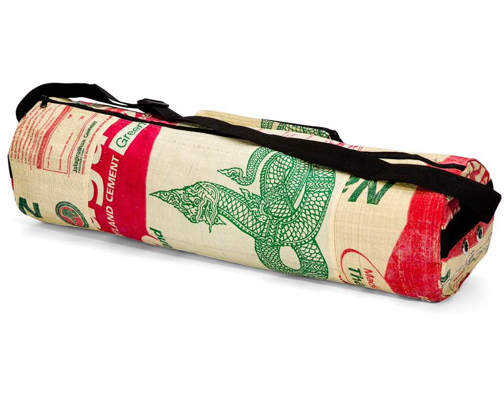 Torrain Recycled Bags, Designed in Portland Oregon: Anahata Yoga Mat Bag in the Naga Colorway